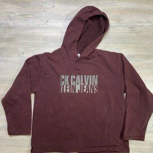 Vintage Calvin Klein Jeans Hoodie Sweatshirt